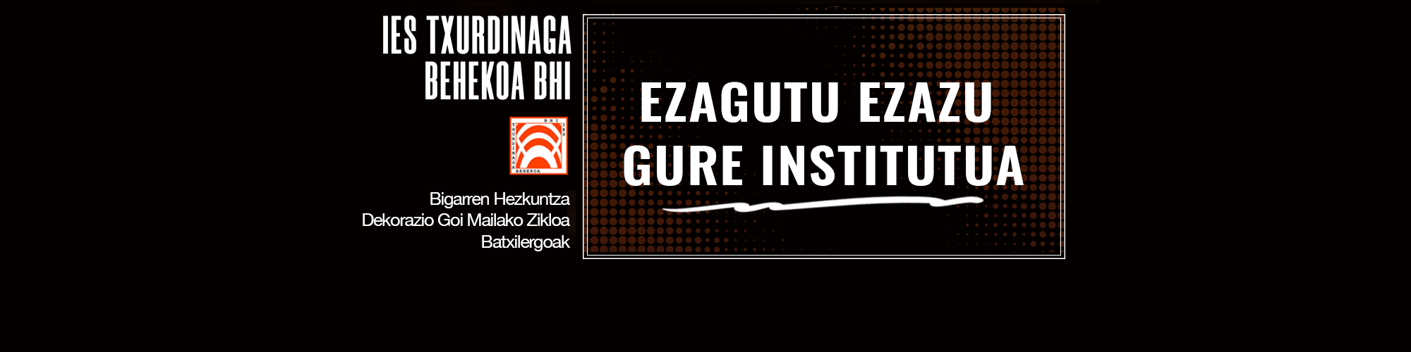IES Txurdinaga BHI. Instituto de Txurdinaga